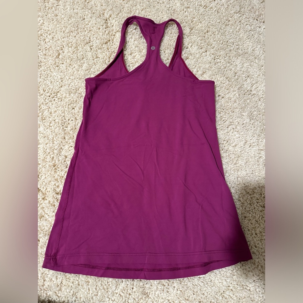 Fuchsia Lululemon Racerback Tank - Picture 3 of 4